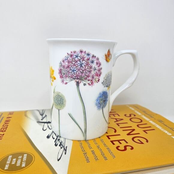 Stechol coffee cup Mug Floral C9 - Picture 1 of 5